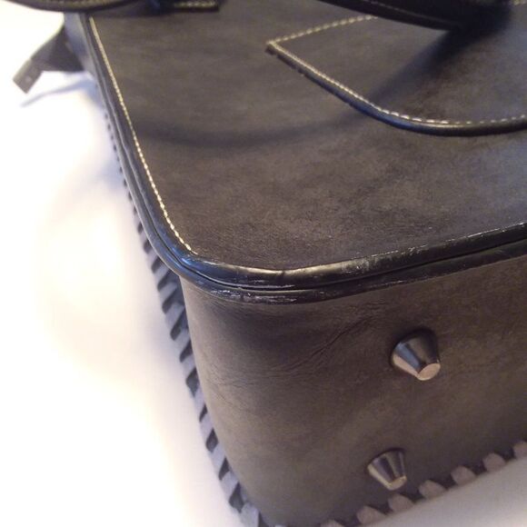 Montana West Black and Gray Shoulder Bag - Picture 15 of 15